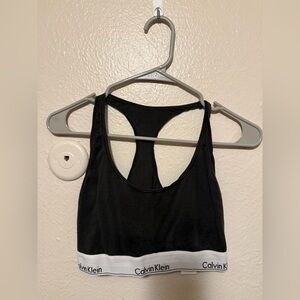 Calvin Klein Women's olive Green Sports Bra
